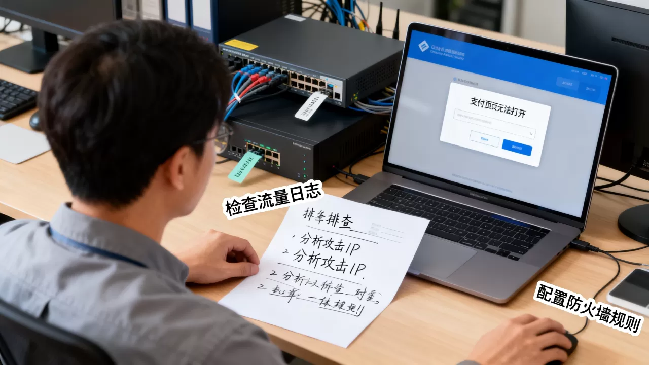 支付页面被CC攻击打不开怎么排查,网站被CC攻击了怎么办 支付页面被CC攻击打不开怎么排查,网站被CC攻击了怎么办