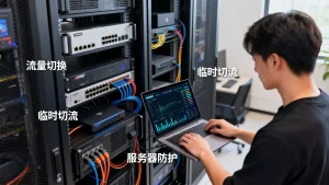 多人在线游戏被攻击怎么临时切流？游戏服务器被攻击如何切换流量