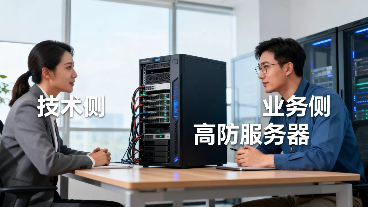 高防采购决策里，技术侧和业务侧怎么对齐？高防服务器怎么选