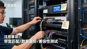 高防服务器扩容流程要提前问清楚？高防服务器扩容注意哪些问题？