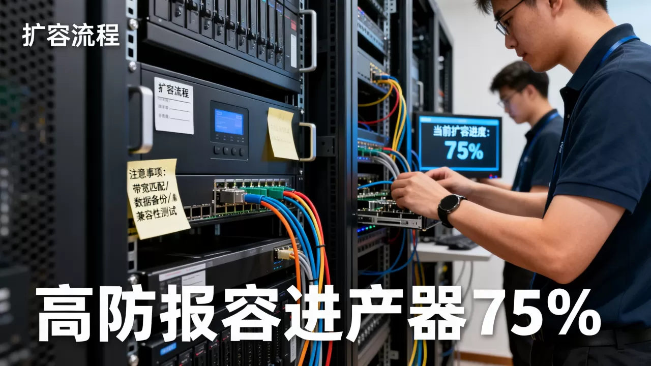 高防服务器扩容流程要提前问清楚?高防服务器扩容注意哪些问题? 高防服务器扩容流程要提前问清楚?高防服务器扩容注意哪些问题?