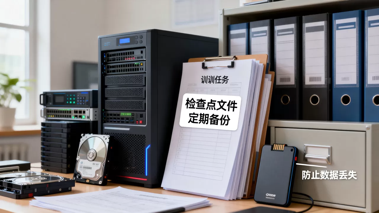 训练任务检查点文件为什么要定期存档备份,检查点文件不备份会怎样 训练任务检查点文件为什么要定期存档备份,检查点文件不备份会怎样