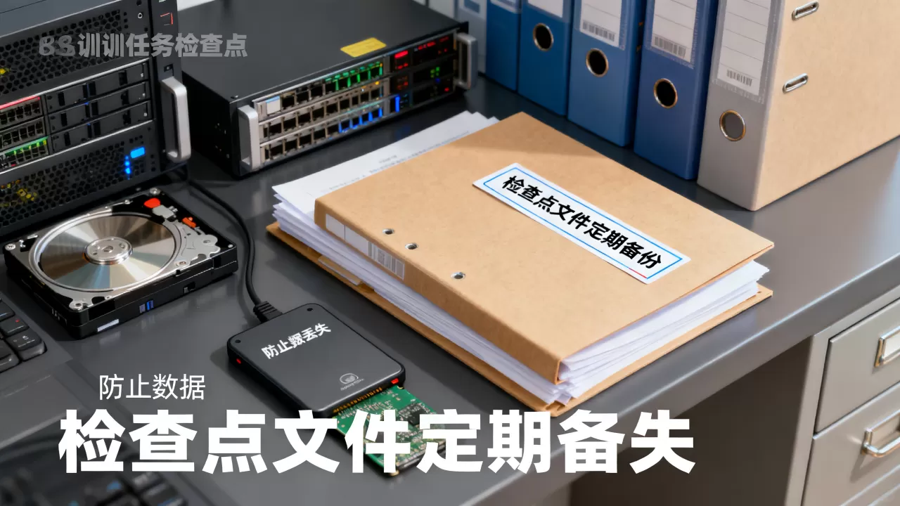 训练任务检查点文件为什么要定期存档备份,检查点文件不备份会怎样 训练任务检查点文件为什么要定期存档备份,检查点文件不备份会怎样