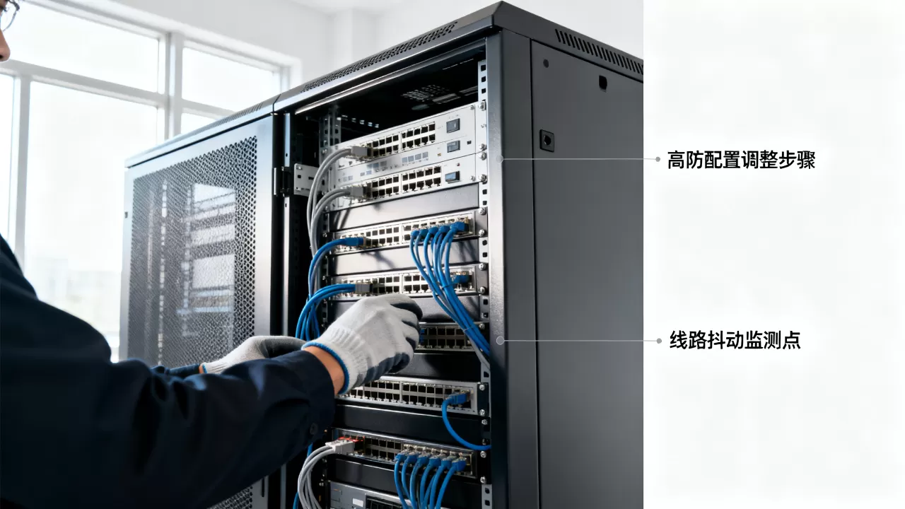 线路抖动频繁时高防配置该怎么调整?高防IP线路抖动频繁怎么办 线路抖动频繁时高防配置该怎么调整?高防IP线路抖动频繁怎么办