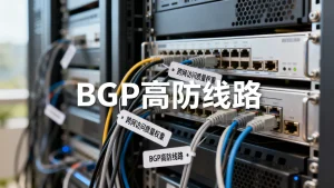 高防服务器选型中跨网访问质量权重占多大，BGP高防线路怎么选？