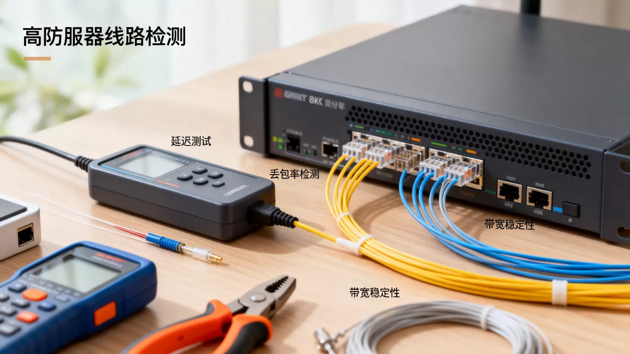 选型高防时线路质量怎么核对?高防服务器线路质量检测清单 选型高防时线路质量怎么核对?高防服务器线路质量检测清单