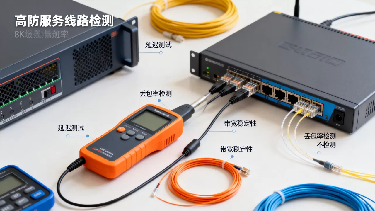 选型高防时线路质量怎么核对?高防服务器线路质量检测清单 选型高防时线路质量怎么核对?高防服务器线路质量检测清单