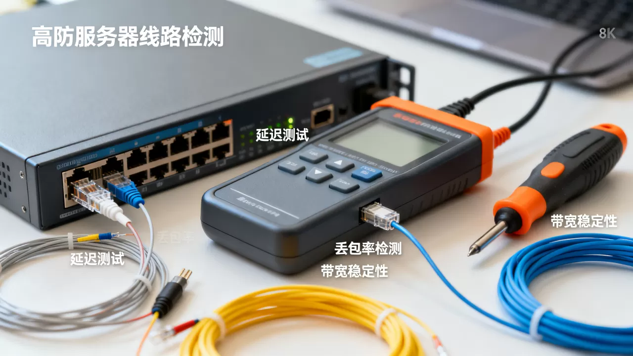 选型高防时线路质量怎么核对?高防服务器线路质量检测清单 选型高防时线路质量怎么核对?高防服务器线路质量检测清单