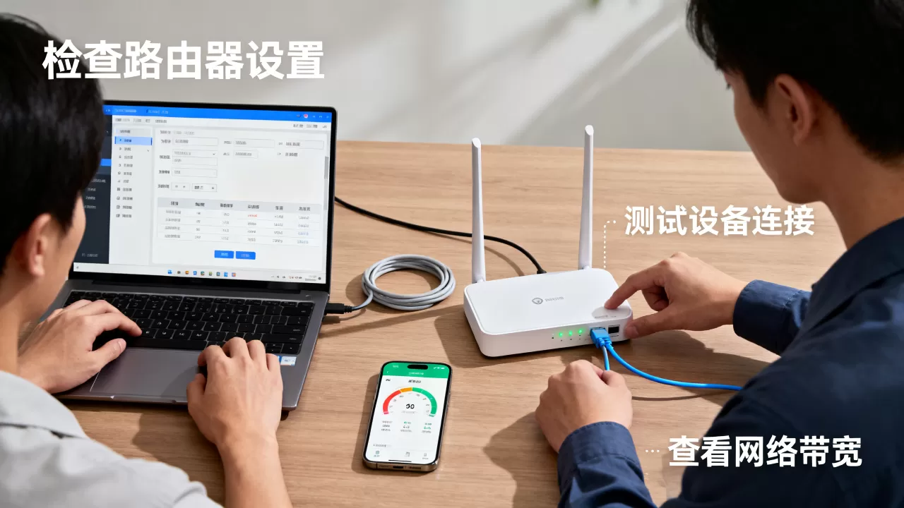 实际可用速率低于预期怎么回事?宽带测速不达标原因排查流程 实际可用速率低于预期怎么回事?宽带测速不达标原因排查流程