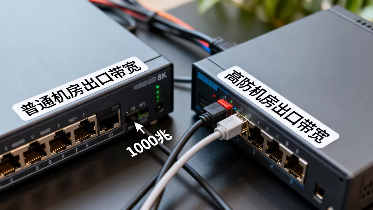 普通机房与高防机房的出口带宽差在哪?高防机房出口带宽一般多少兆? 普通机房与高防机房的出口带宽差在哪?高防机房出口带宽一般多少兆?