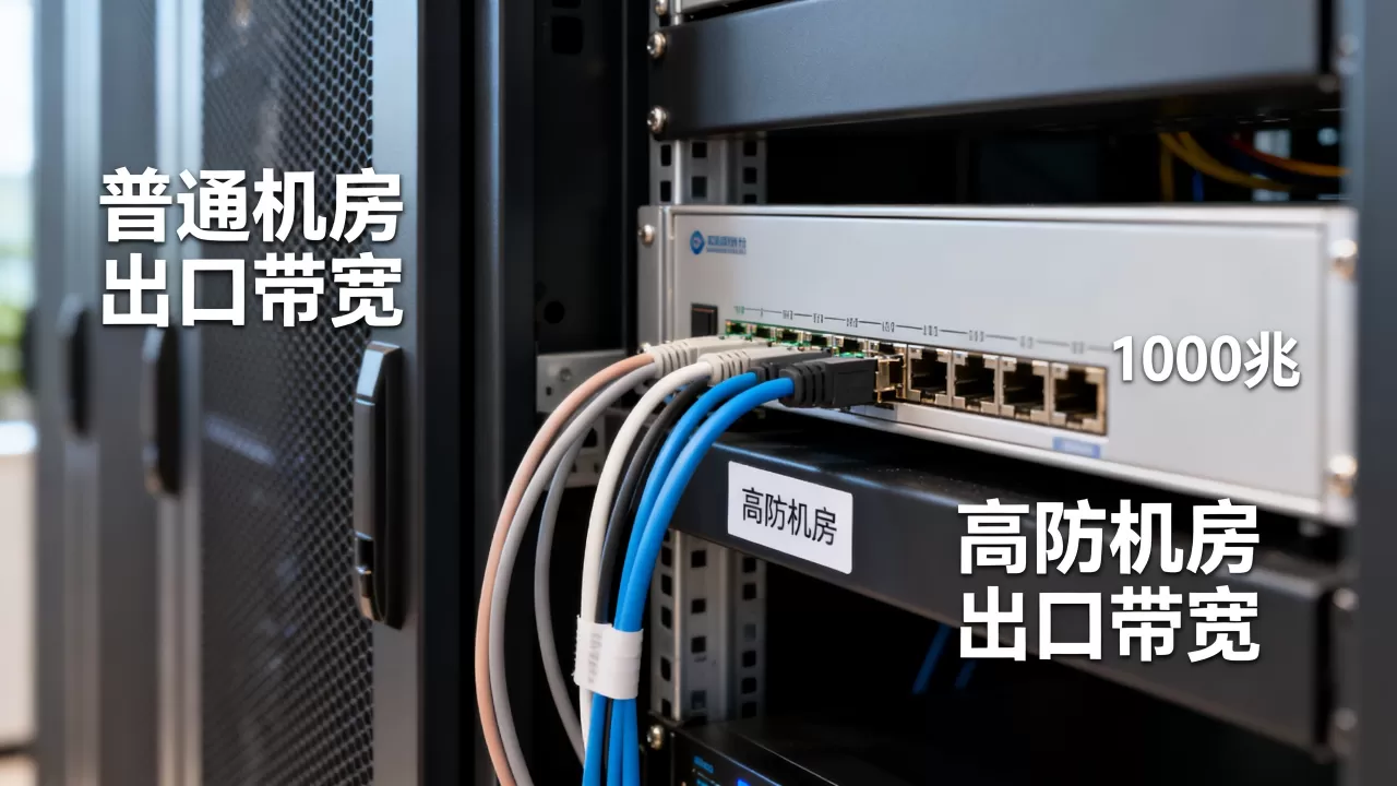 普通机房与高防机房的出口带宽差在哪?高防机房出口带宽一般多少兆? 普通机房与高防机房的出口带宽差在哪?高防机房出口带宽一般多少兆?