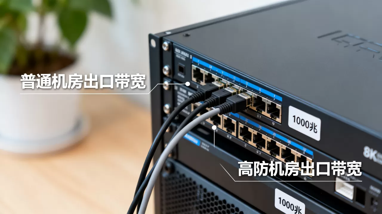 普通机房与高防机房的出口带宽差在哪?高防机房出口带宽一般多少兆? 普通机房与高防机房的出口带宽差在哪?高防机房出口带宽一般多少兆?