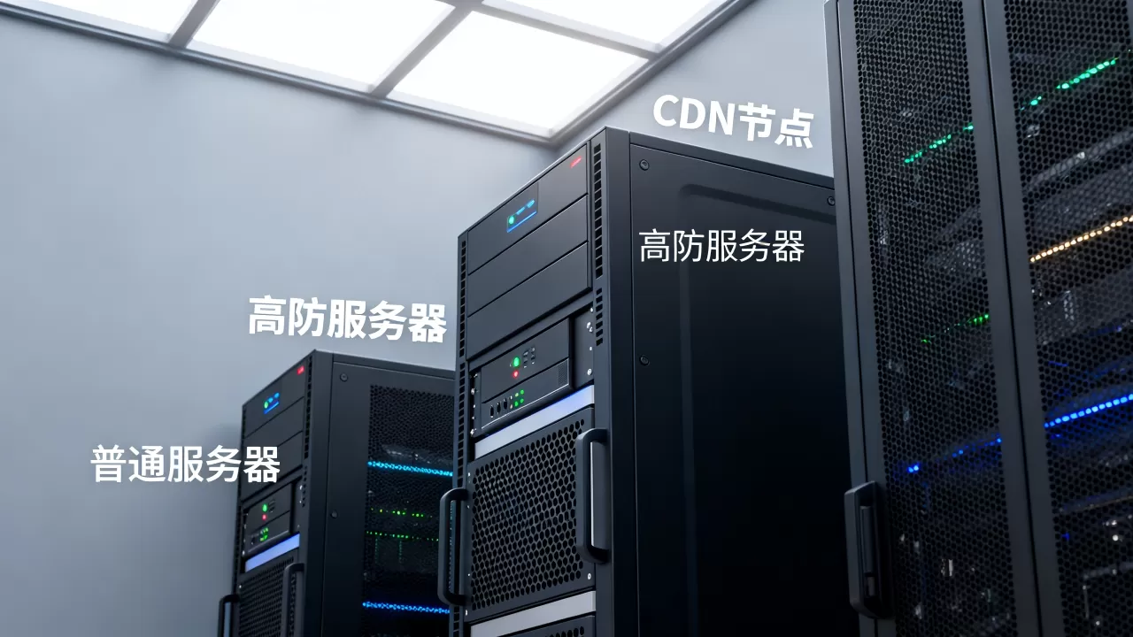 普通服务器加CDN能替代高防方案吗，高防和CDN有何区别？