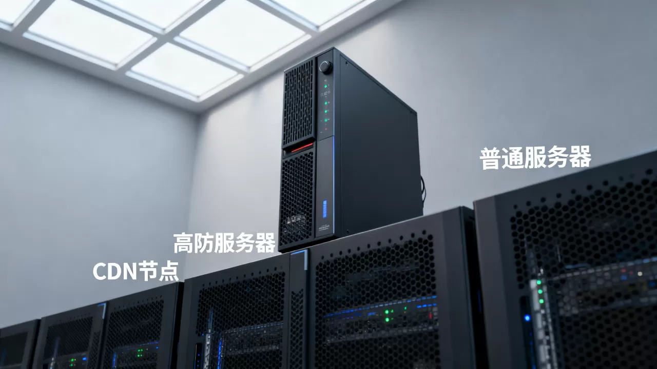 普通服务器加CDN能替代高防方案吗，高防和CDN有何区别？