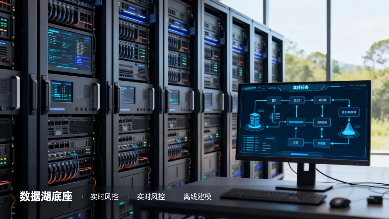 实时风控与离线建模可共用同一套数据湖底座吗，数据湖底座怎么同时支撑实时和离线任务？