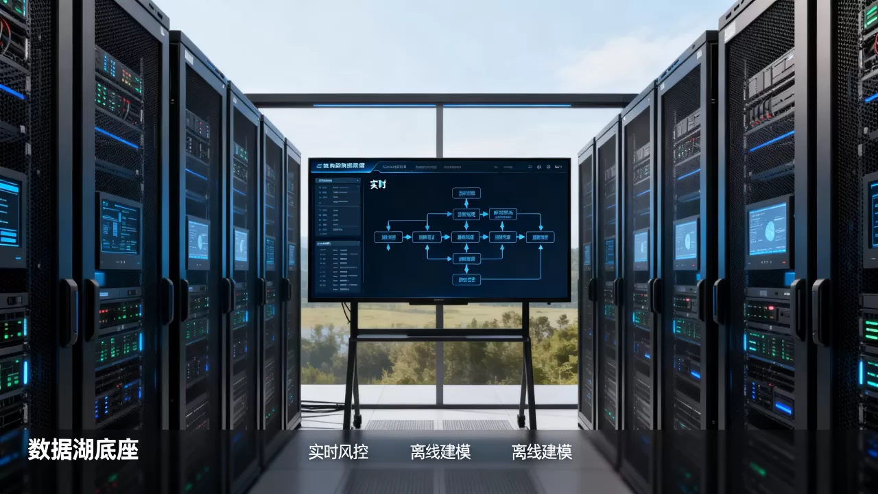 实时风控与离线建模可共用同一套数据湖底座吗，数据湖底座怎么同时支撑实时和离线任务？