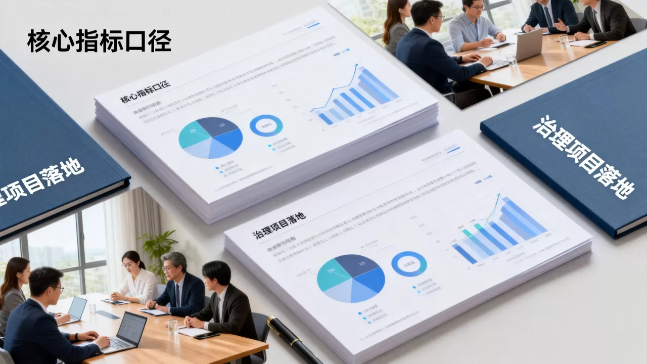 治理项目落地为何要从统一核心指标口径切入，核心指标口径怎么定？