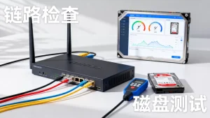 跑不满带宽时先查链路还是磁盘？宽带速率不达标怎么排查