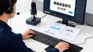 客服录音转写后如何入湖做语义检索挖掘？客服录音转写语义检索