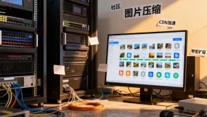 社区图片暴增带宽不够怎么办？网站图片太多带宽不足怎么解决？