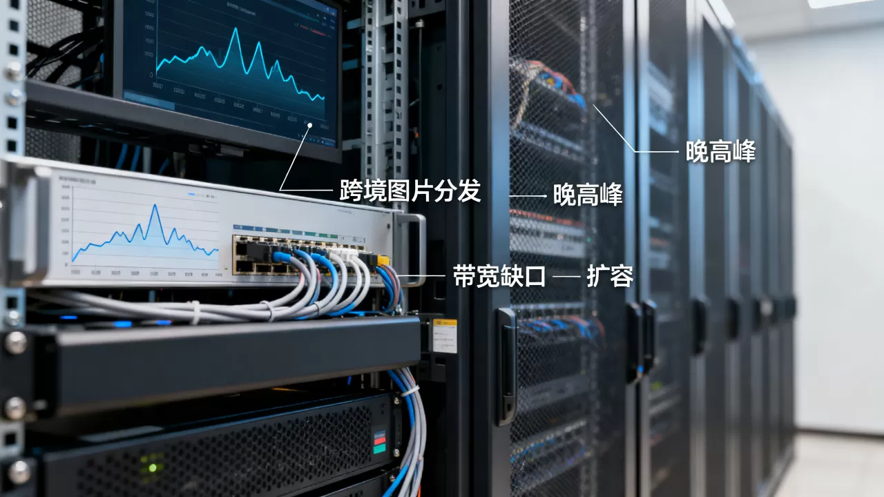 跨境图片分发晚高峰靠什么补上带宽缺口,带宽不足怎么扩容? 跨境图片分发晚高峰靠什么补上带宽缺口,带宽不足怎么扩容?