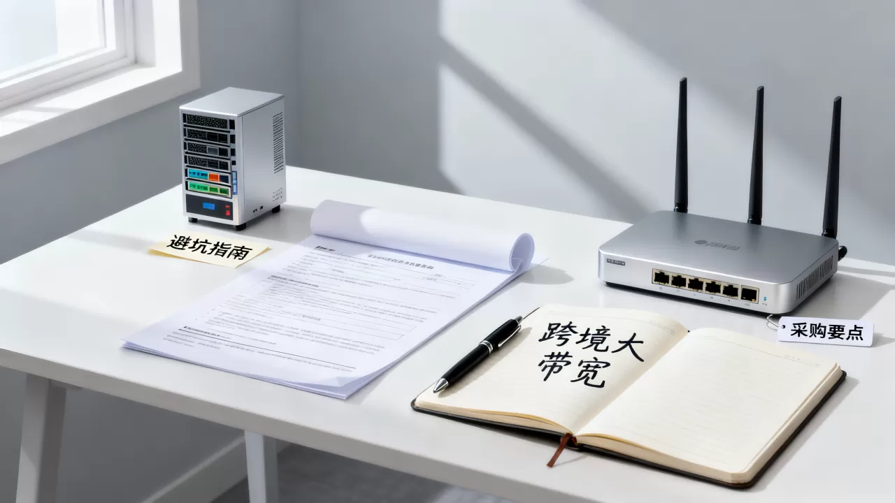 站点的跨境大带宽采购要点有哪些？跨境大带宽采购如何避坑？
