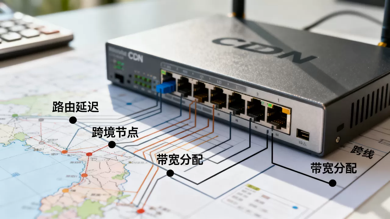 分发选带宽要问清哪些路由问题？跨境CDN带宽路由怎么选