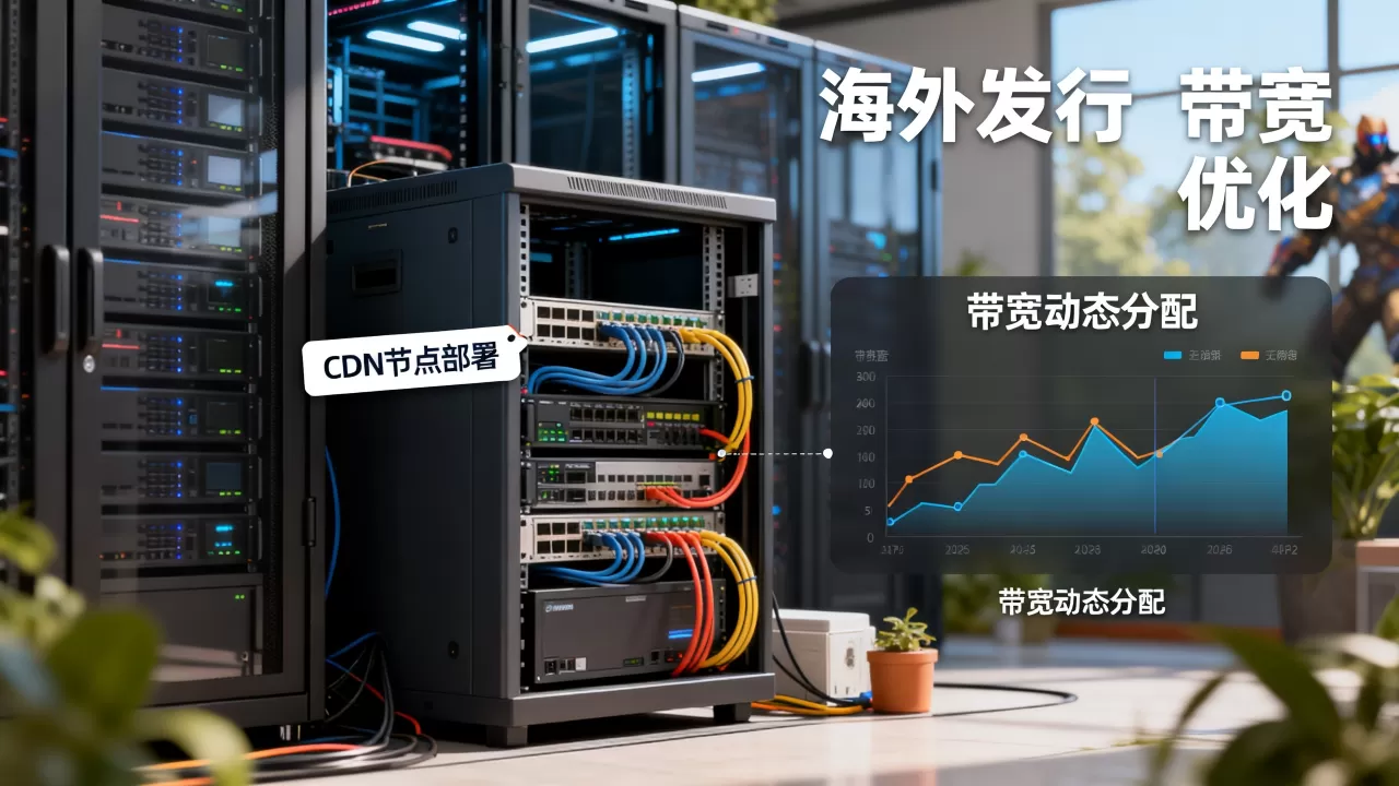 海外游戏补丁分发带宽不够怎么办？游戏海外发行带宽优化方案