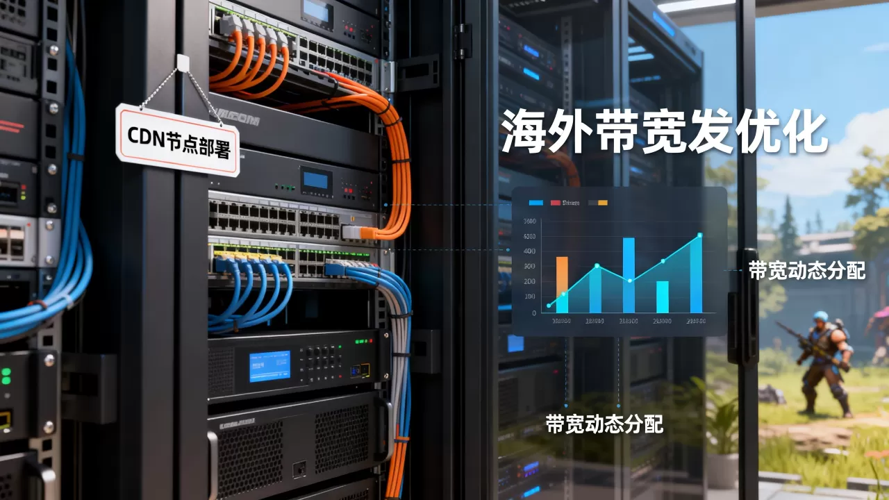 海外游戏补丁分发带宽不够怎么办？游戏海外发行带宽优化方案