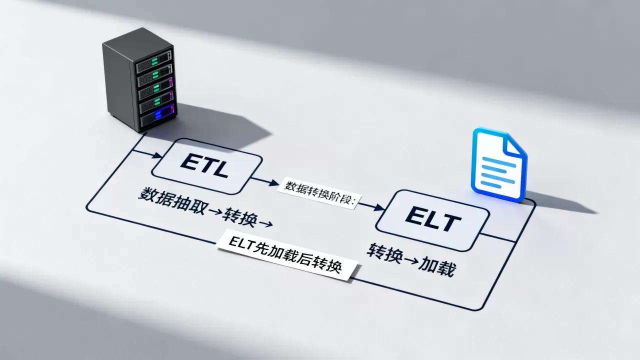 ETL与ELT的核心区别是什么,数据转换阶段哪个先? ETL与ELT的核心区别是什么,数据转换阶段哪个先?