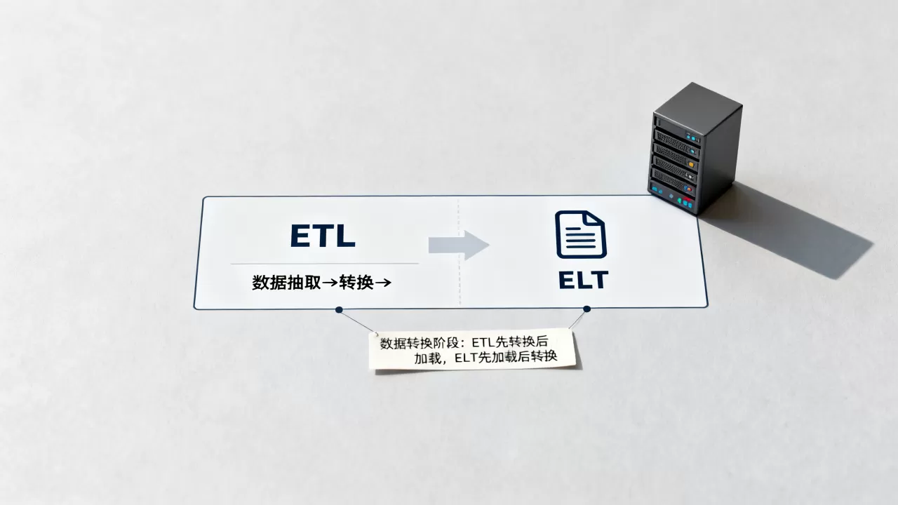 ETL与ELT的核心区别是什么,数据转换阶段哪个先? ETL与ELT的核心区别是什么,数据转换阶段哪个先?