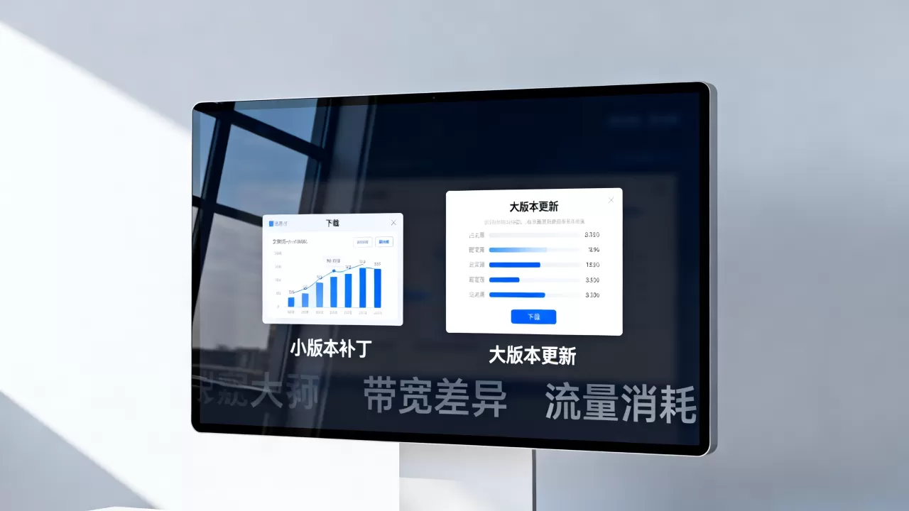 小版本补丁和大版本更新吃的带宽不一样,大版本更新为什么更耗流量? 小版本补丁和大版本更新吃的带宽不一样,大版本更新为什么更耗流量?