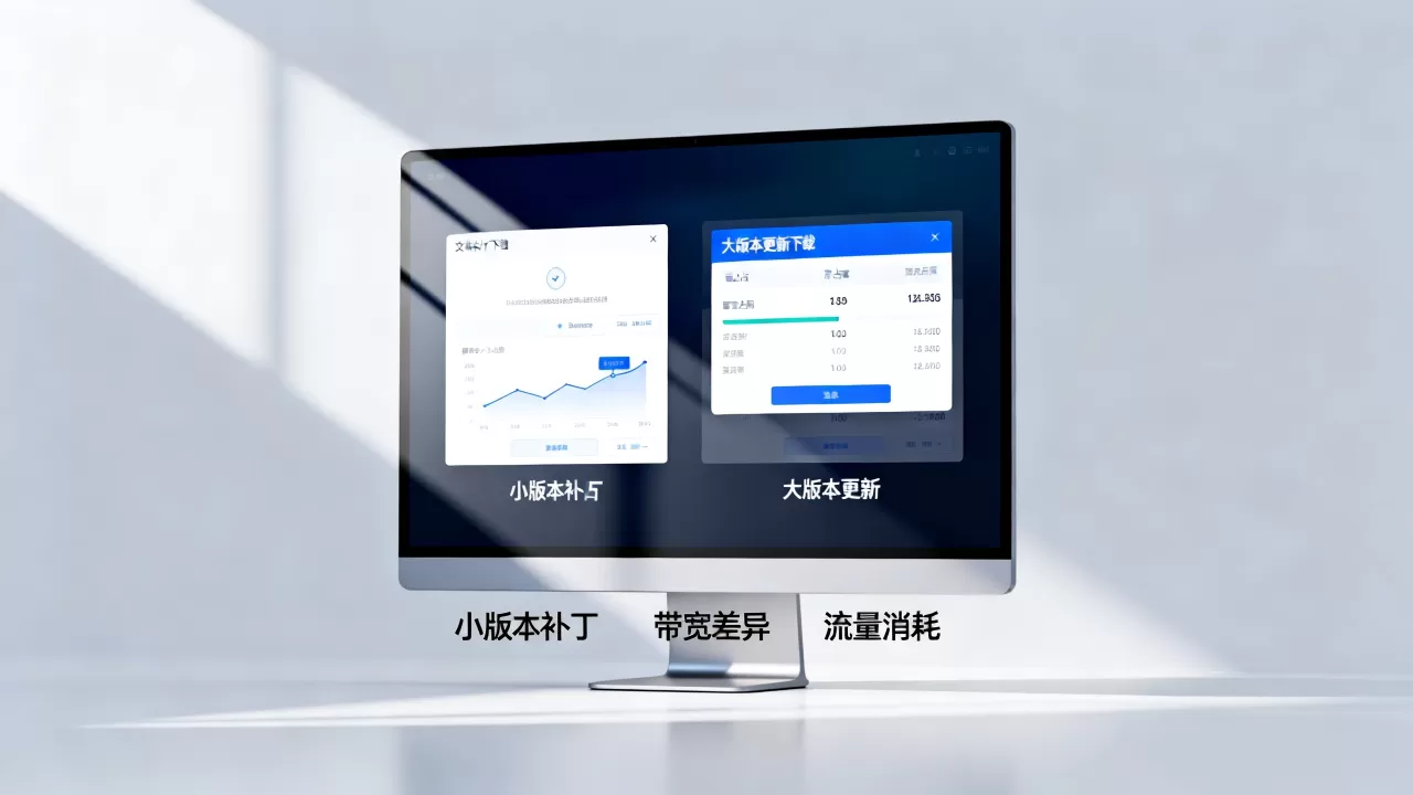 小版本补丁和大版本更新吃的带宽不一样,大版本更新为什么更耗流量? 小版本补丁和大版本更新吃的带宽不一样,大版本更新为什么更耗流量?