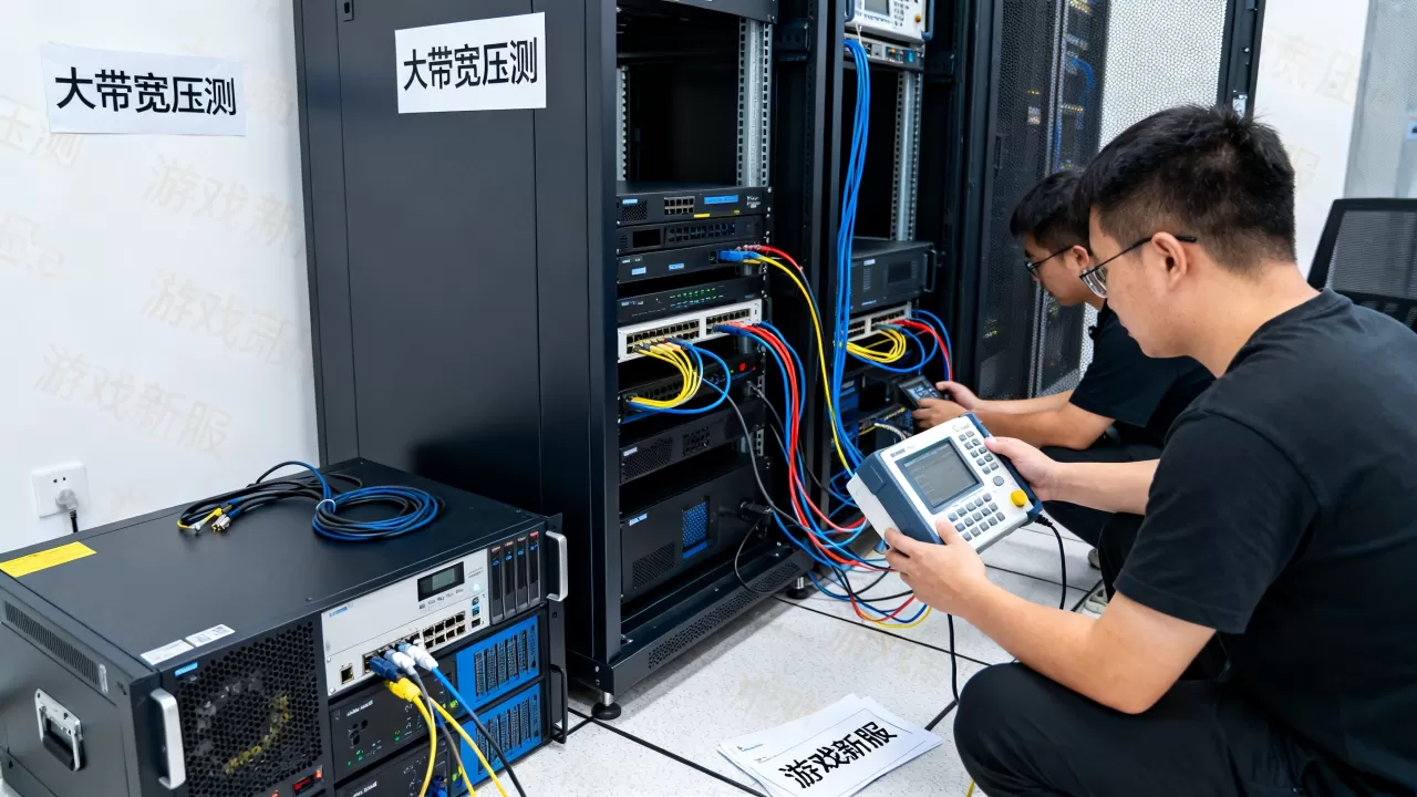 游戏发行商新服开启前为什么要进行大带宽压测?大带宽压测方法 游戏发行商新服开启前为什么要进行大带宽压测?大带宽压测方法