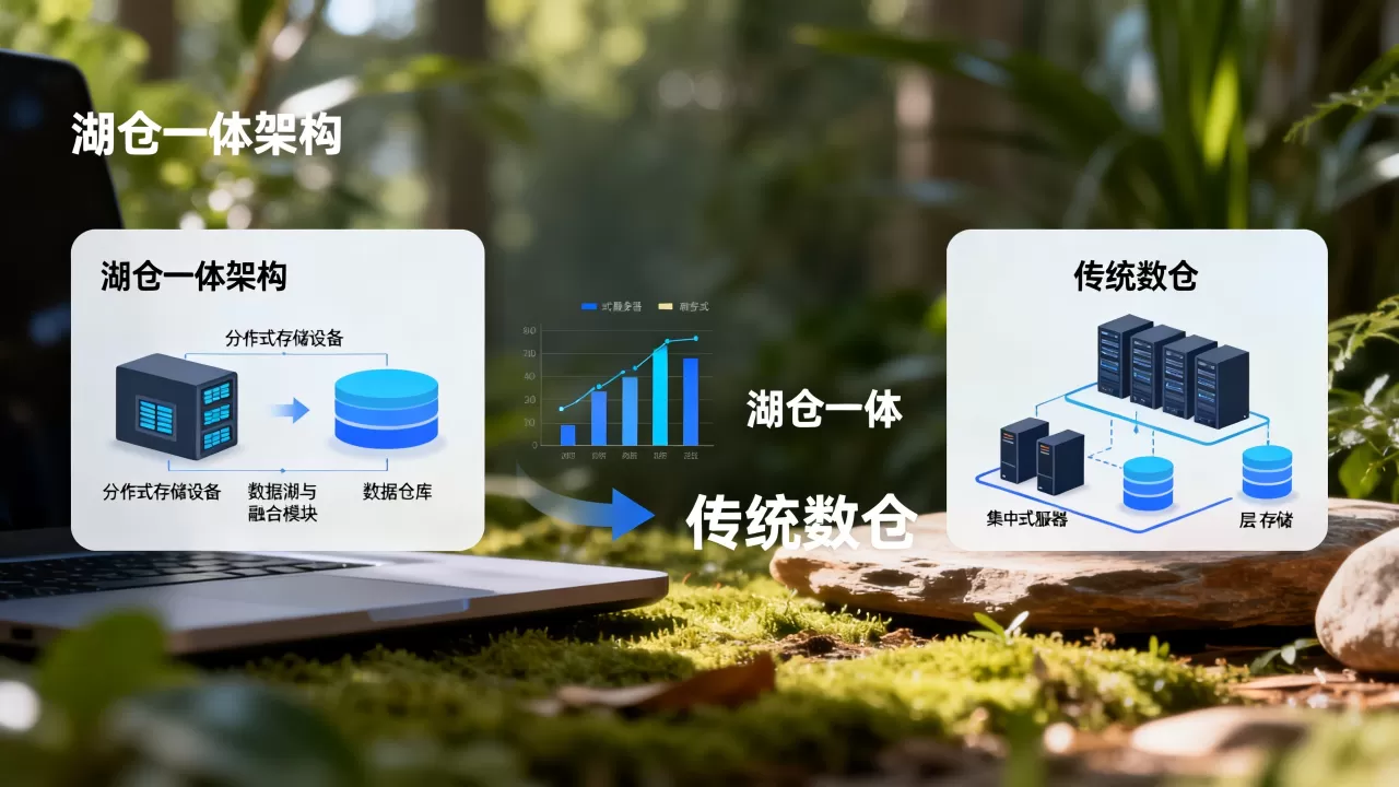 湖仓一体与传统数仓架构差异大吗，扩展性哪个更强？