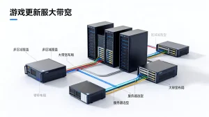 游戏更新服如何实现多区域覆盖的大带宽布局？大带宽服务器怎么选
