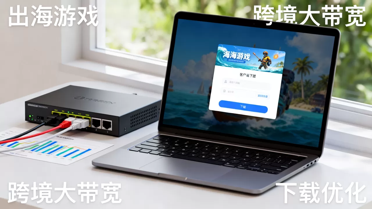 出海游戏客户端下载慢怎么办,跨境大带宽如何选型? 出海游戏客户端下载慢怎么办,跨境大带宽如何选型?