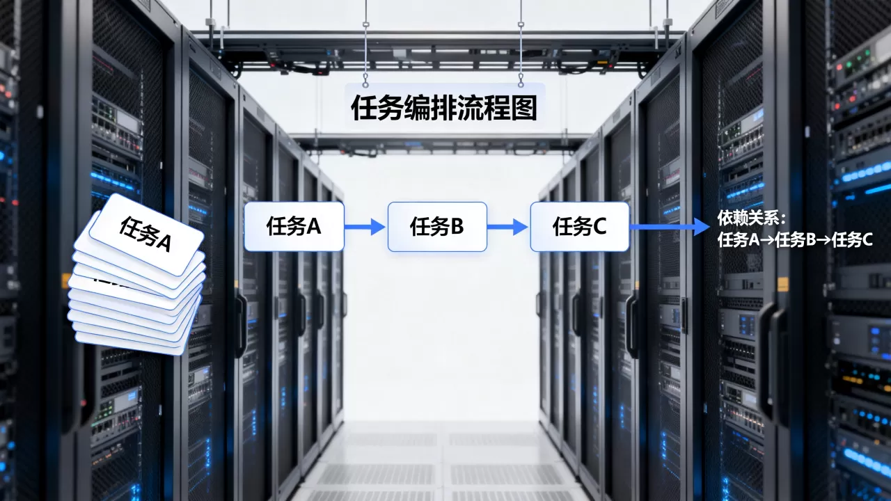 离线调度系统如何按依赖关系编排每日批处理任务，任务依赖配置方法