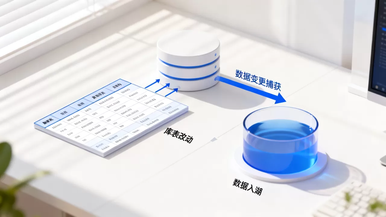 数据集成如何用变更捕获实时同步库表改动入湖?CDC同步方案 数据集成如何用变更捕获实时同步库表改动入湖?CDC同步方案