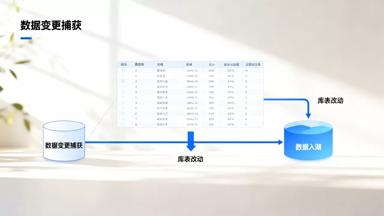 数据集成如何用变更捕获实时同步库表改动入湖?CDC同步方案 数据集成如何用变更捕获实时同步库表改动入湖?CDC同步方案
