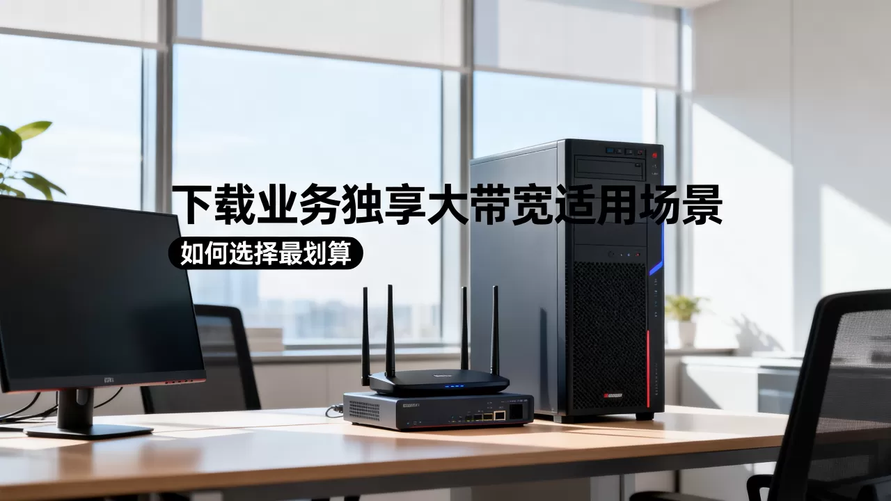 下载业务独享大带宽的适用场景有哪些?如何选择最划算? 下载业务独享大带宽的适用场景有哪些?如何选择最划算?