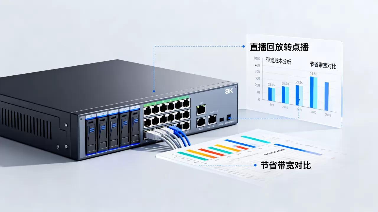 直播回放转点播后的大带宽成本真的能降吗?,直播转点播节省带宽吗 直播回放转点播后的大带宽成本真的能降吗?,直播转点播节省带宽吗