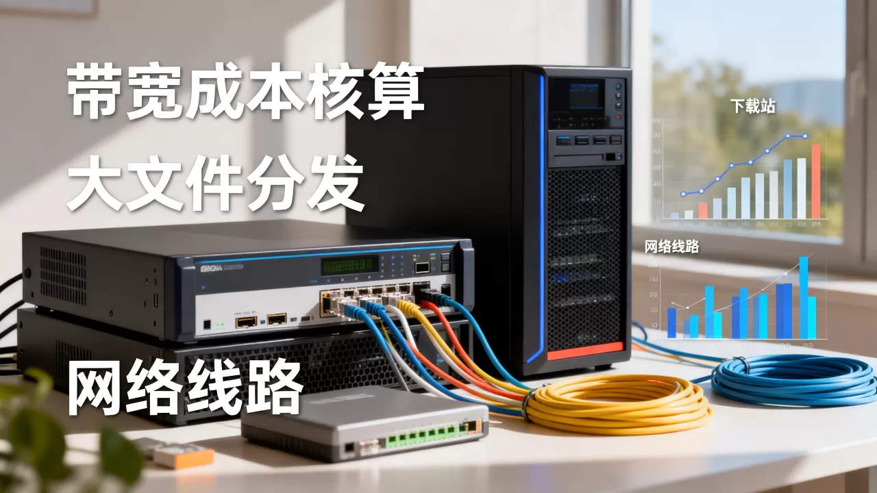 下载站大文件分发的带宽成本如何核算？带宽成本计算技巧