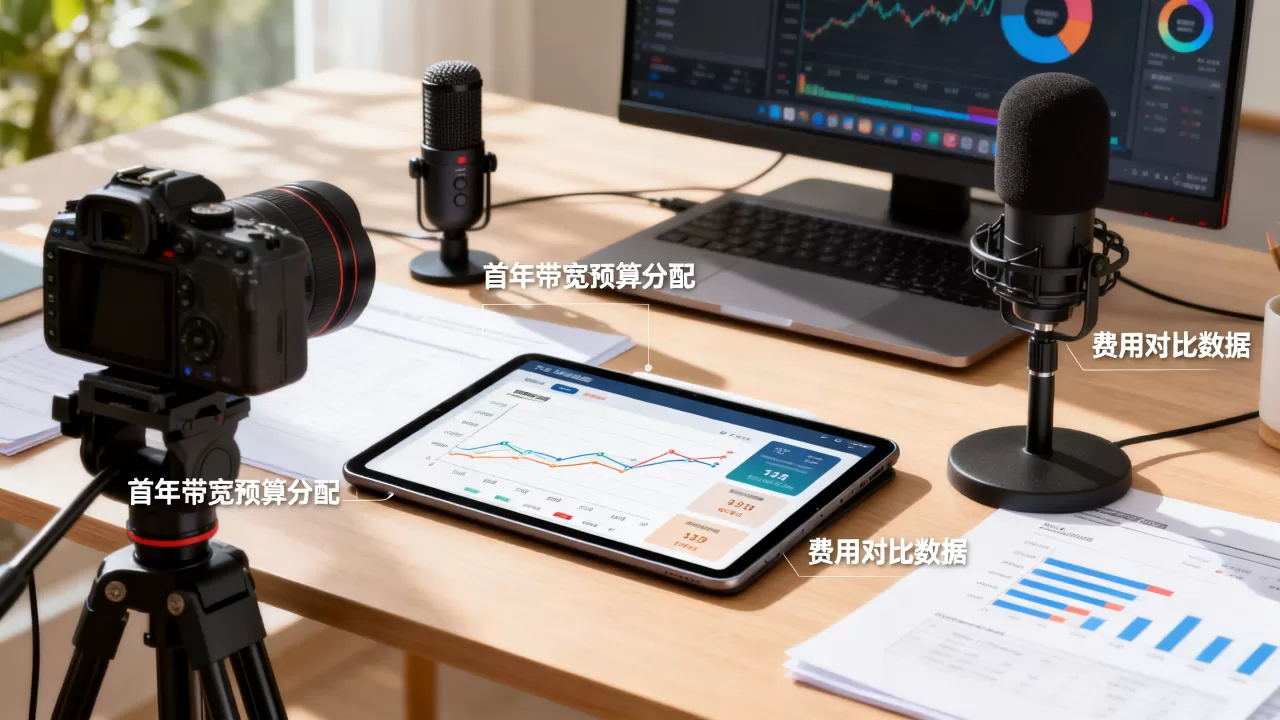 新开直播业务首年该怎样安排大带宽预算，直播带宽费用高吗？