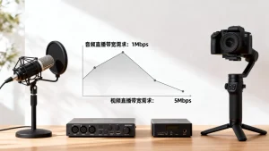 音频直播与视频直播哪个更耗带宽？大带宽需求对比分析