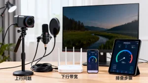 直播间卡顿是上行问题还是下行带宽不足？如何排查解决