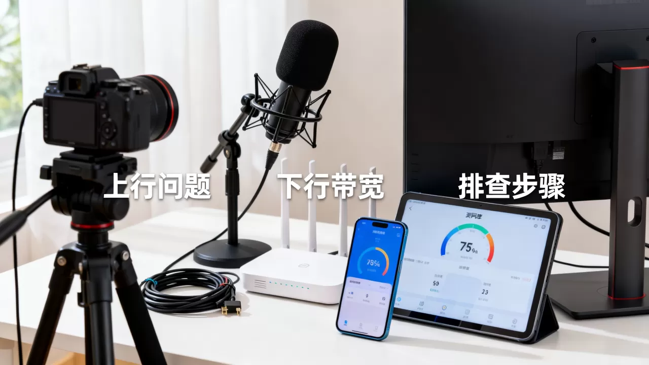 直播间卡顿是上行问题还是下行带宽不足？如何排查解决