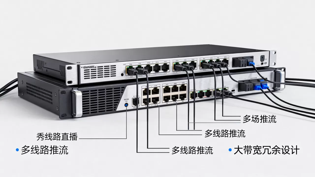 秀场直播多线路推流的大带宽冗余设计如何实现,带宽成本高吗? 秀场直播多线路推流的大带宽冗余设计如何实现,带宽成本高吗?
