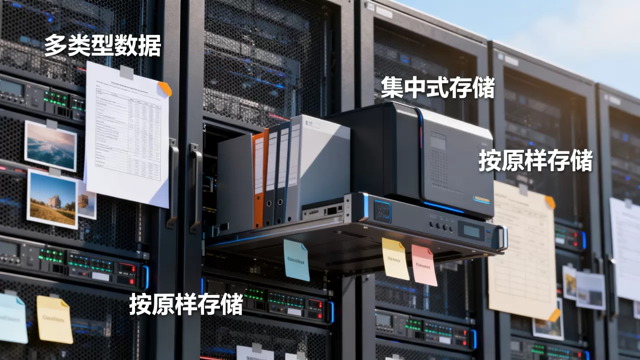 数据湖是按原样存储多类型数据的集中式存储架构吗？如何理解