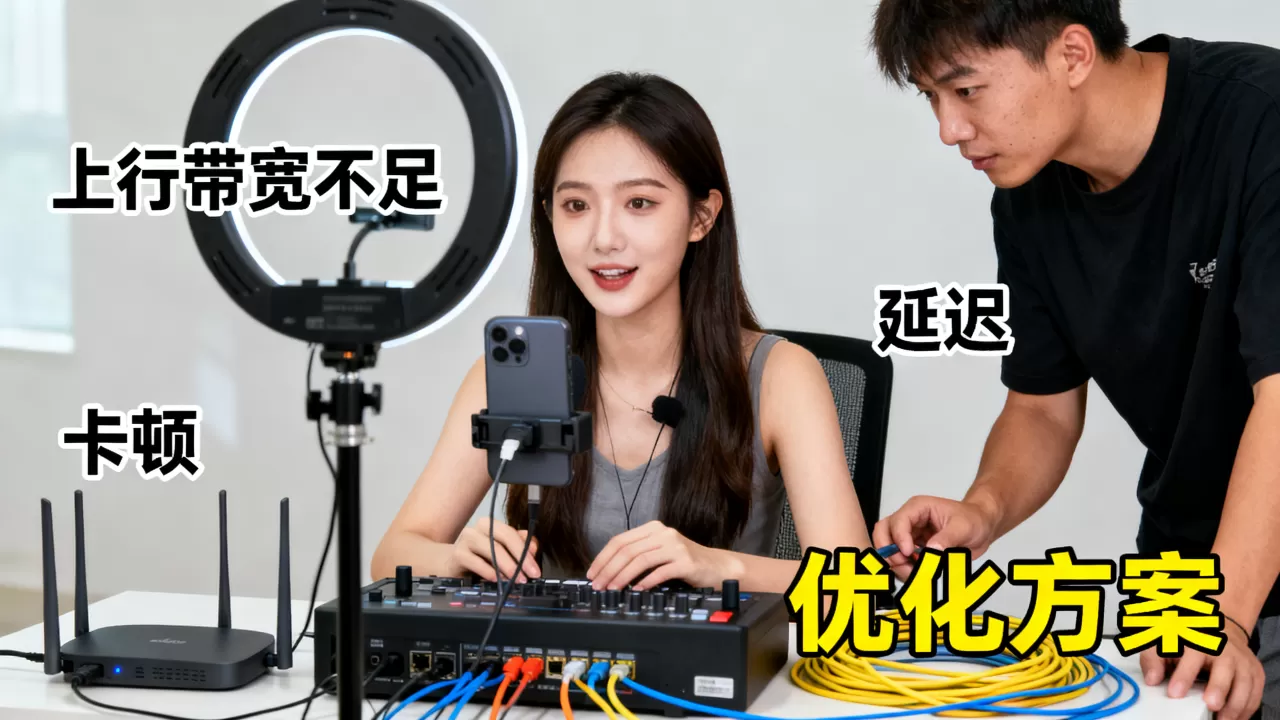 秀场直播上行大带宽不足有哪些表现？如何有效应对解决？